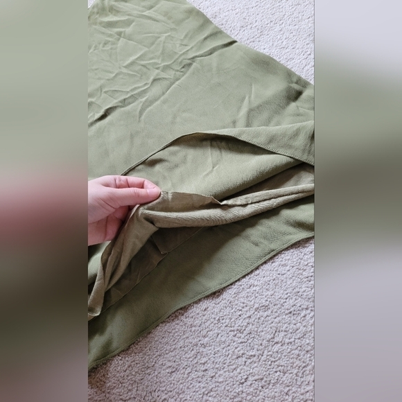 WILFRED Free xs Vivienne slip dress sage green - Picture 3 of 8